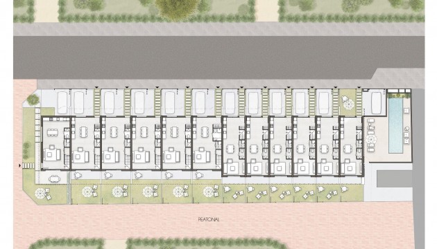 New Build - Townhouse - Pilar de la Horadada - pueblo