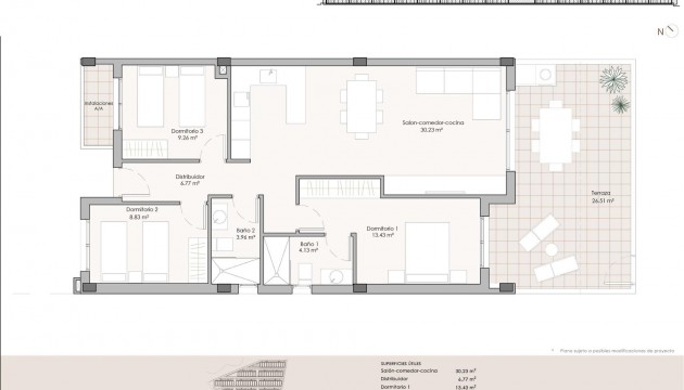 New Build - Apartment - Pulpí - Aguilón Golf