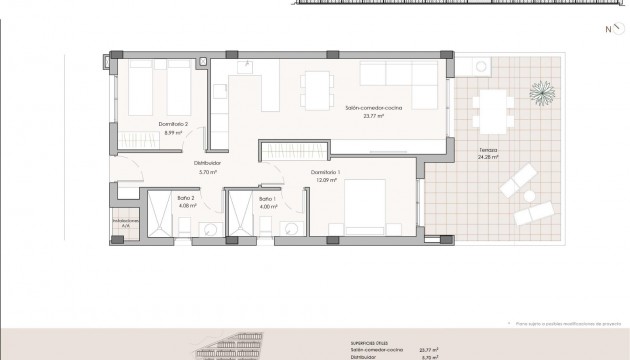 New Build - Apartment - Pulpí - Aguilón Golf
