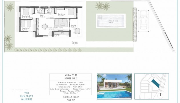 Nueva construcción  - Villas
 - Vera - Pueblo Salinas
