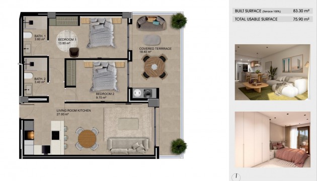 New Build - Apartment - Guardamar - Puerto