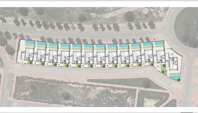 Nouvelle construction - Maison de ville - San Javier - Santiago De La Ribera